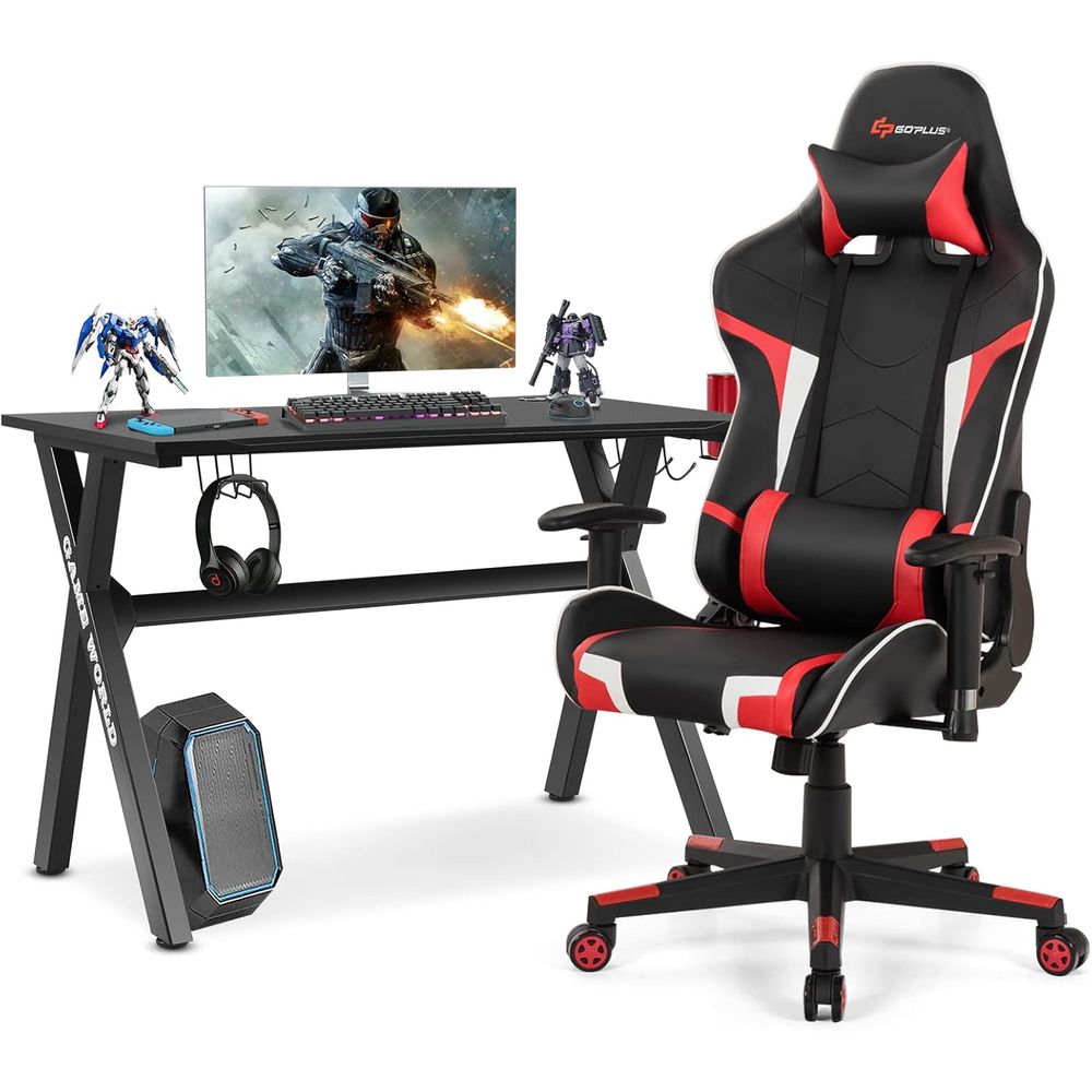 Esports Or Gaming - Racing Style Gaming Desk and Chair