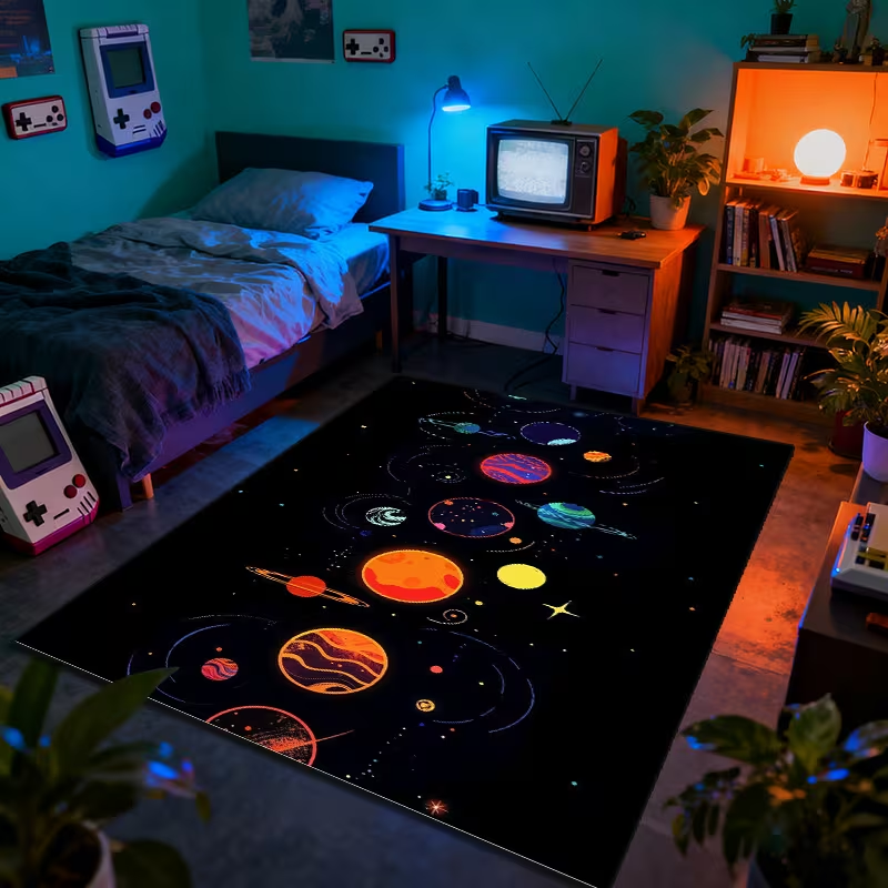Esports Or Gaming - Space Themed Carpets Are Perfect for
