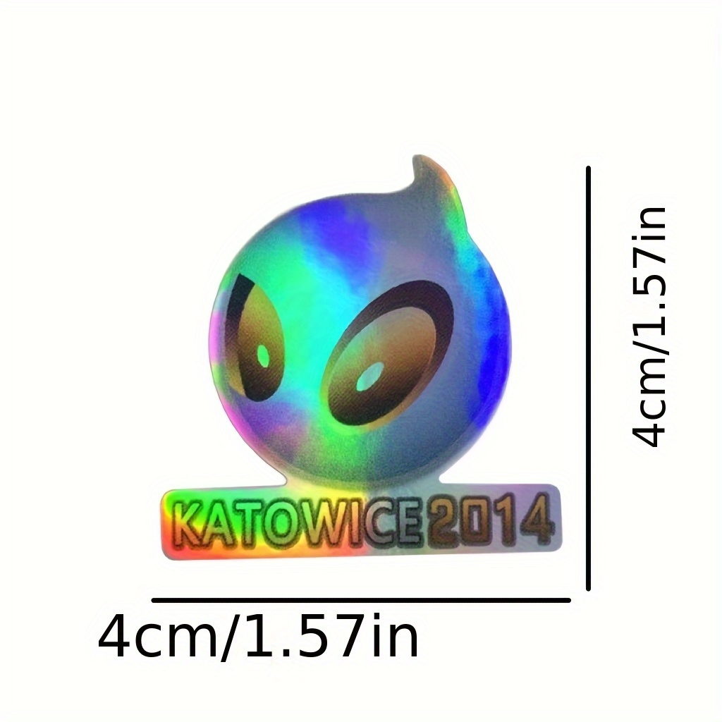 Holographic Gaming Sticker Set - Esports Gaming Logo のレビューと価格