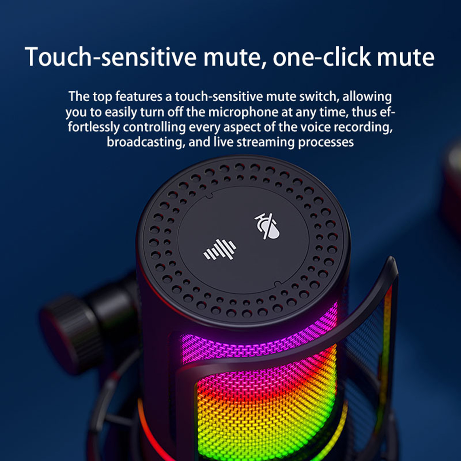 USB Condenser Dynamic Micropho - Streaming Mic Condenser のレビューと価格