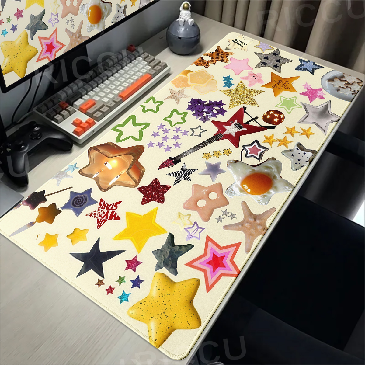 Star Grey Marble Large Mousepa - Esports Gaming Cabinet のレビューと価格
