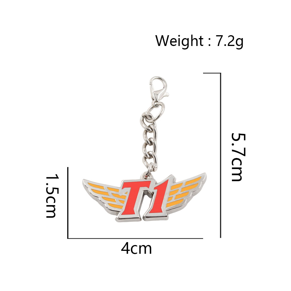 T1 Team Logo Metal Keychain En - Esports Gaming Logo のレビューと価格