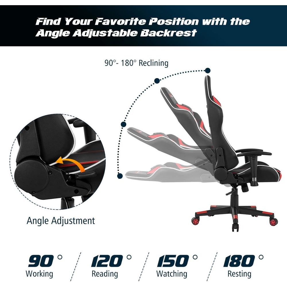 Racing Style Gaming Desk and C - Esports Or Gaming のレビューと価格