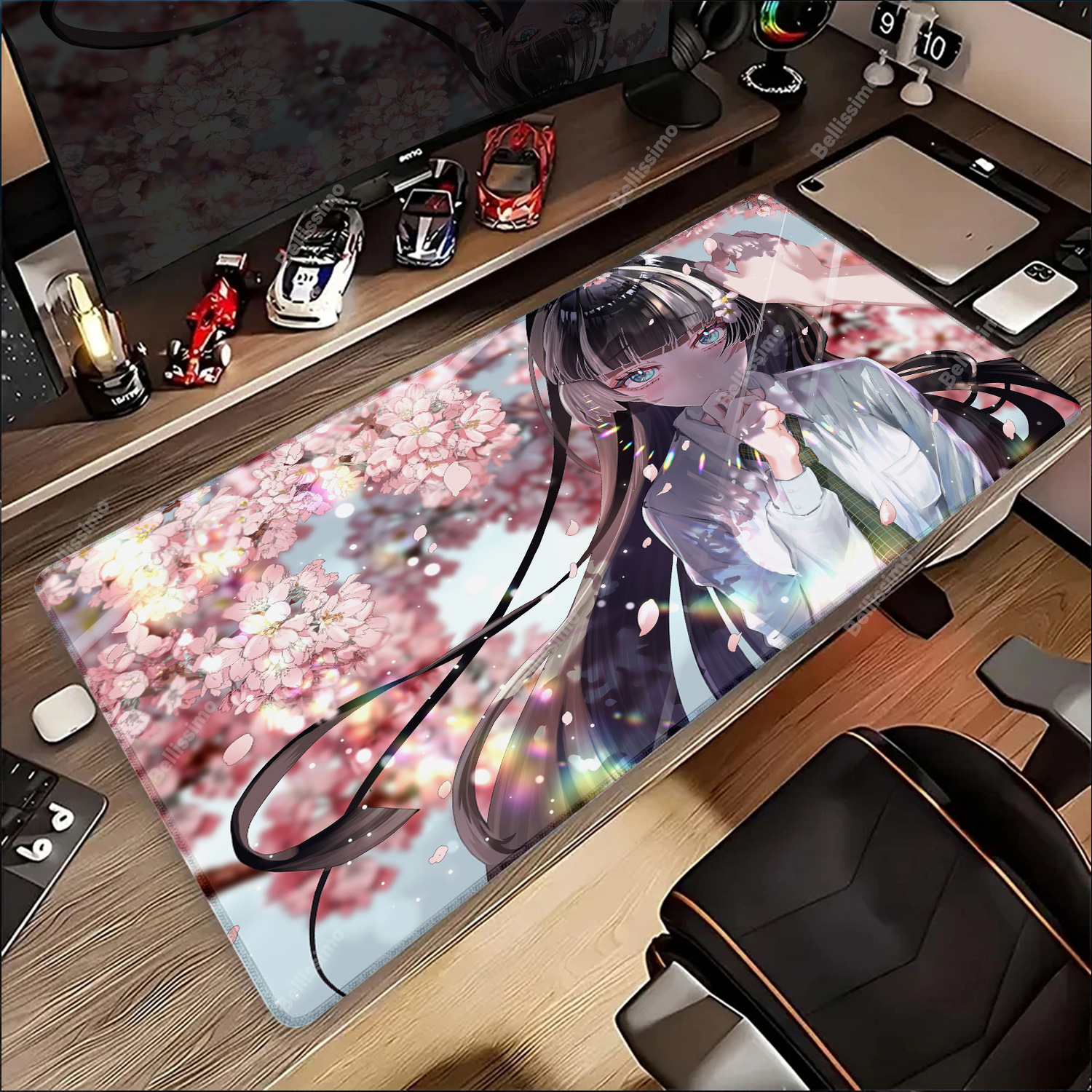 Anime Girl Desk Mat Juufuutei  - Esports Gaming Cabinet のレビューと価格