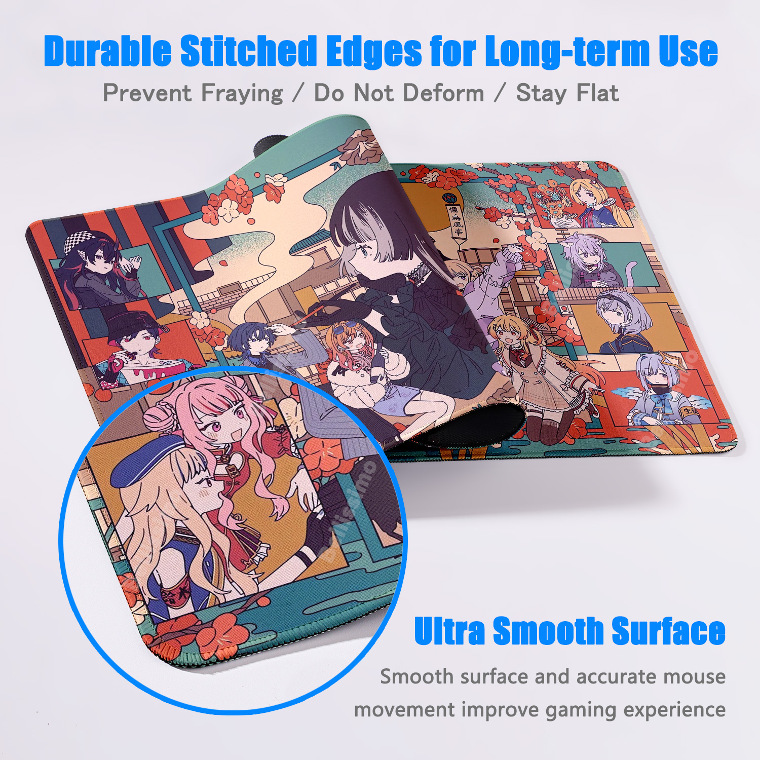 Anime Girl Desk Mat Juufuutei  - Esports Gaming Cabinet のレビューと価格