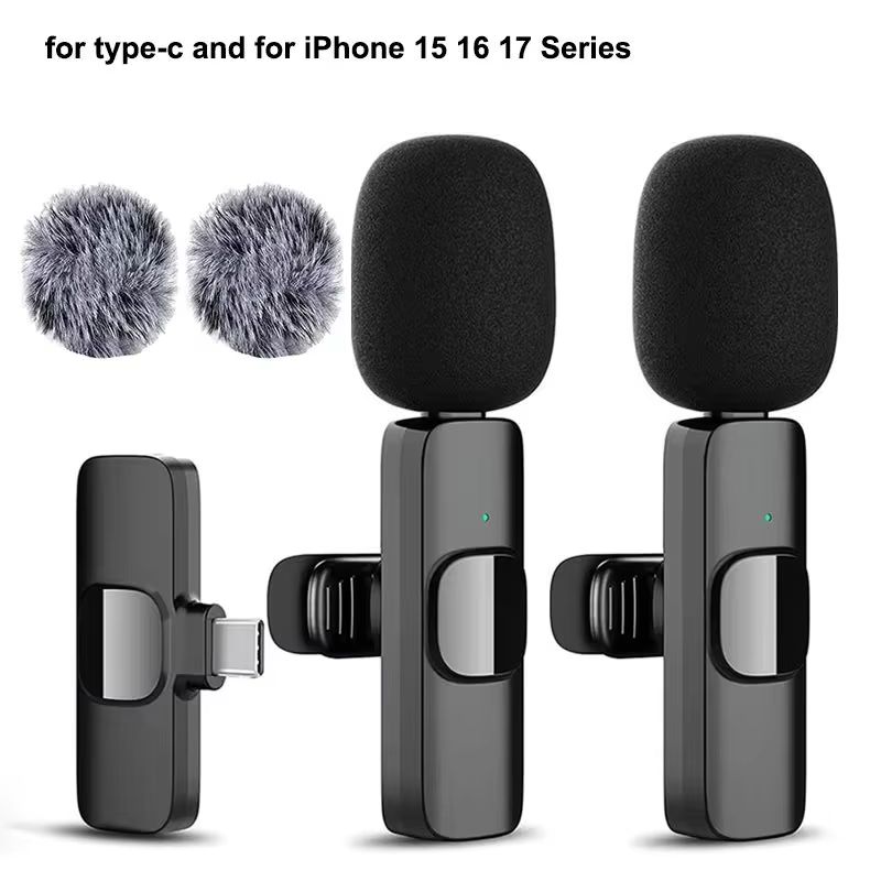 Wireless Lavalier Microphone f - Streaming Mic Condenser のレビューと価格