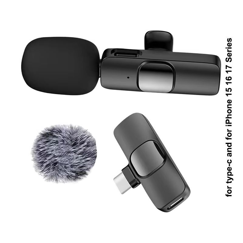 Wireless Lavalier Microphone f - Streaming Mic Condenser のレビューと価格