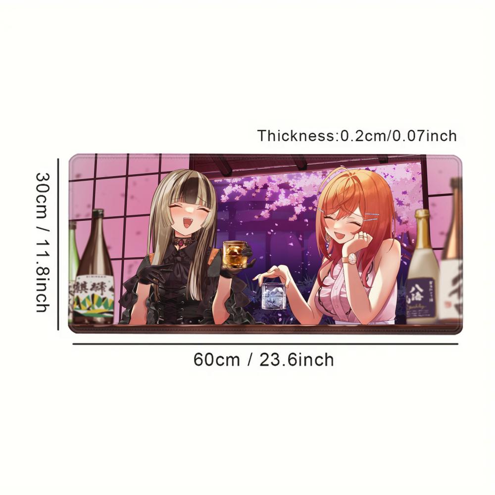 Anime Girl Desk Mat Juufuutei  - Esports Gaming Cabinet のレビューと価格