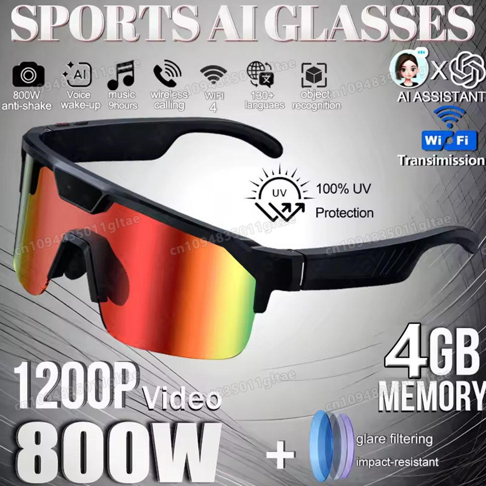 2026 Smart Glasses Men 8MP HD  - Esports Gaming Pk のレビューと価格