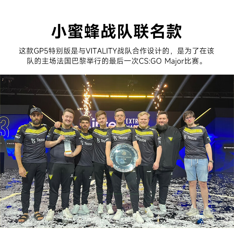 Xtrfy GP5 Vitality Team 10th A - Esports Gaming Brands のレビューと価格