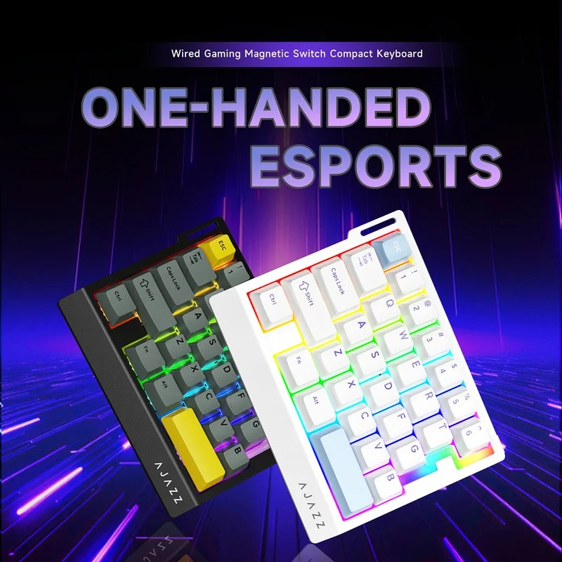 RGB Mini One Handed Mechanical - Esports Gaming Setup のレビューと価格