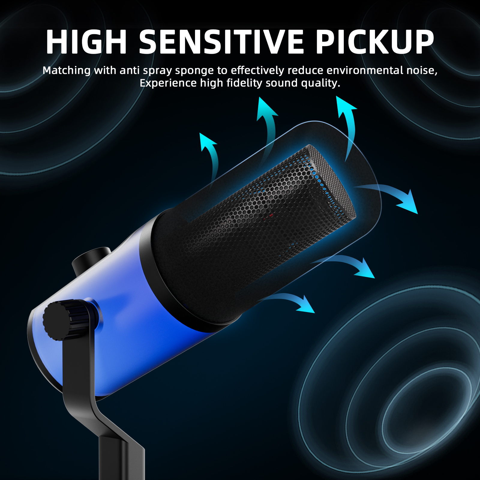 Professional USB XLR Dynamic M - Streaming Mic Condenser のレビューと価格