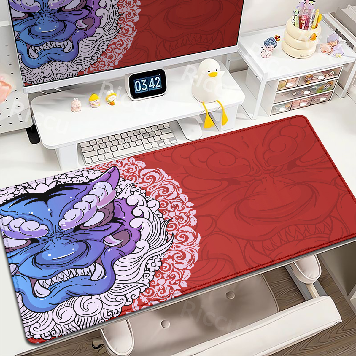 E-sports Tiger Mousepad 90x40c - Esports Gaming Setup のレビューと価格