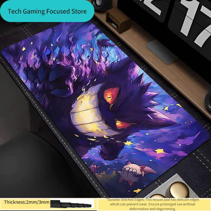 Mouse Pad Pokemon Gengar gamin - Esports Gaming Cabinet のレビューと価格