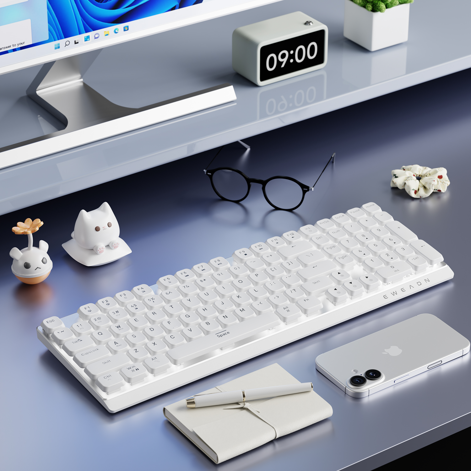EWEADN Wireless Low-Profile Me - Esports Gamers のレビューと価格