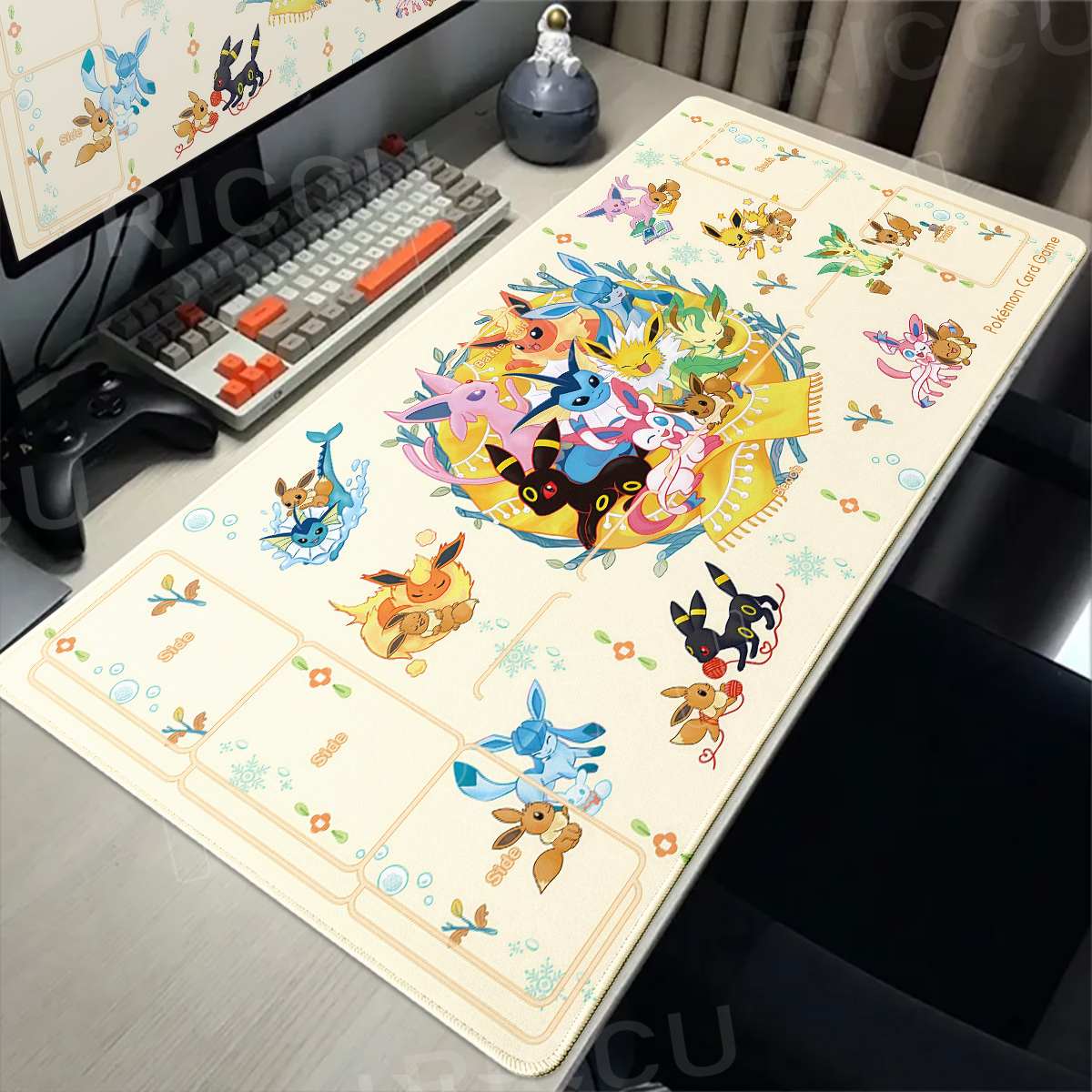 Game Card Pad Anime Gaming Key - Esports Gaming Cabinet のレビューと価格