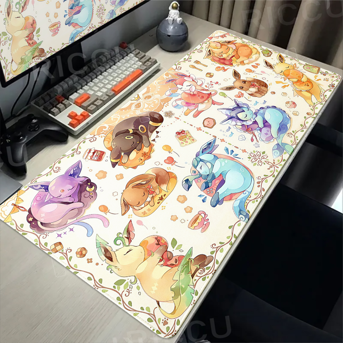 Game Card Pad Anime Gaming Key - Esports Gaming Cabinet のレビューと価格