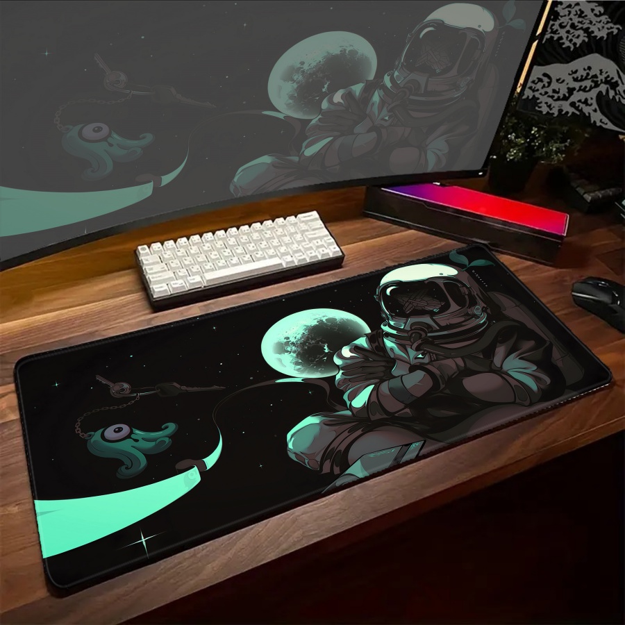 Art Astronaut Mousepad Cute Bi - Esports Gaming Setup のレビューと価格