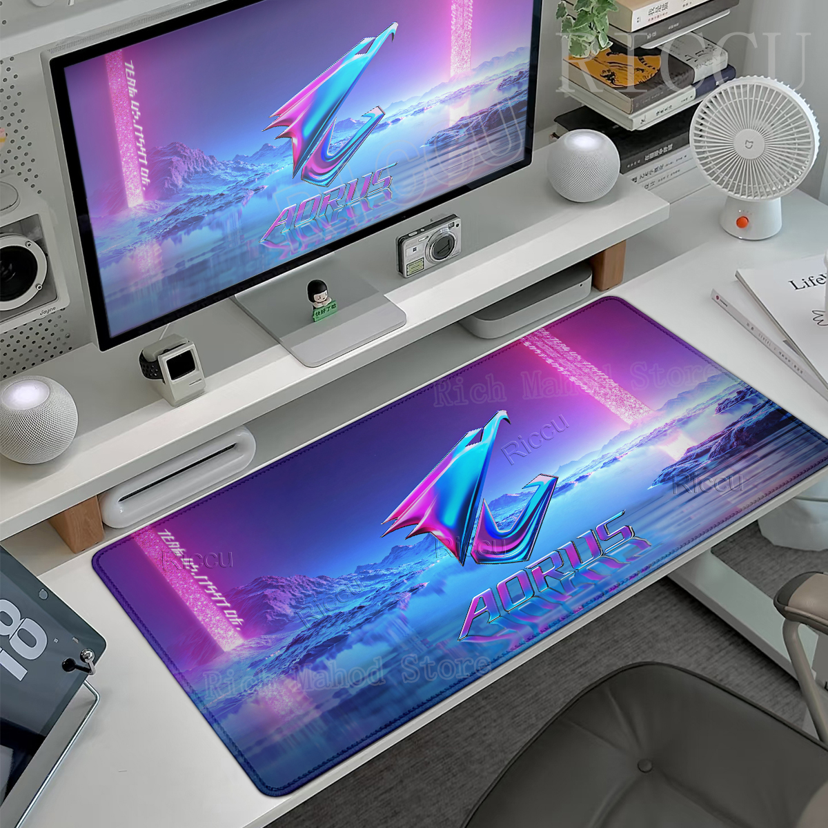 AORUS Large Gaming Mouse Pad X - Esports Gaming Cabinet のレビューと価格