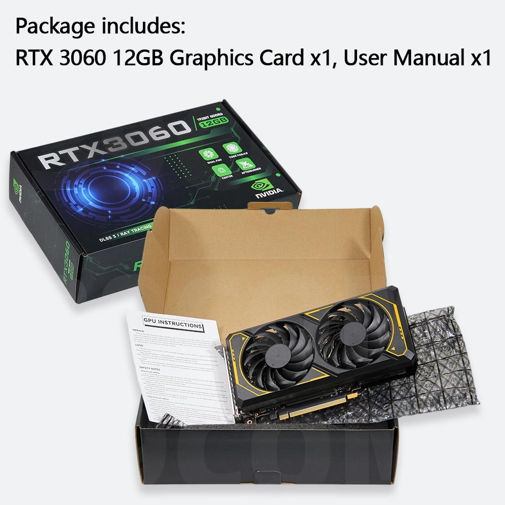 RTX 3060 12G 39COM Brand New D - Esports Gaming Brands のレビューと価格